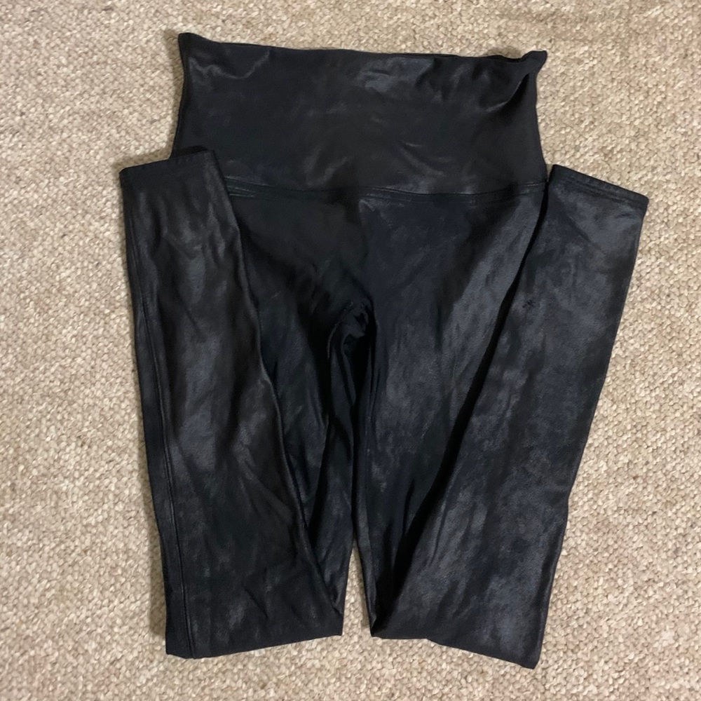 Spanx Faux Leather Leggings